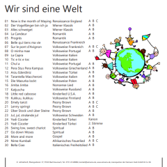 WIMAMU Mappe "Wir sind eine Welt" 