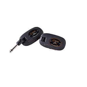 ORTEGA Digital wireless System schwarz Design 4 Kanäle / 2,4 Ghz / wiederaufladbar / inkl. USB Kabel