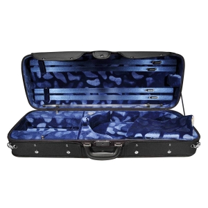 Leonardo Viola Koffer|Etui  schwarz/blau