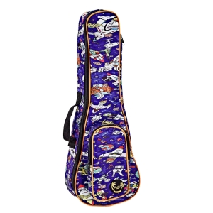 Keiki Gigbag für Ukulele verschiedene Größen mit Schultergurten - Spaceman