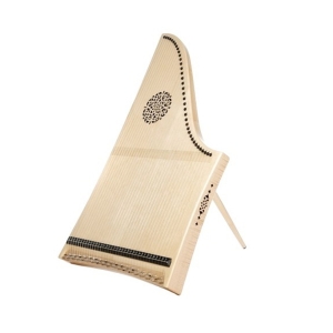 Veeh Harfe® Solo 41420 glänzend plus "Kristall" Haselfichte