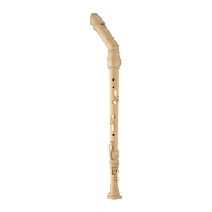 Moeck 4540 Rottenburgh Knickbass barock Ahorn gebeizt