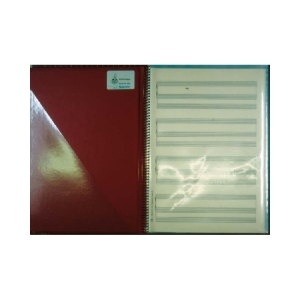 Star 662 Notenmappe Din A4 hoch 20 Taschen