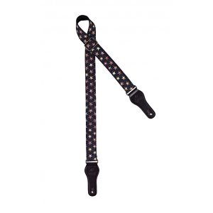 Ortega Ukulelengurt 59cm Länge | 3,7cm Breite Stars