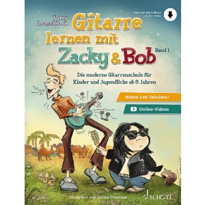 Gitarre lernen mit Zacky und Bob Band 1 (+Online Audio)