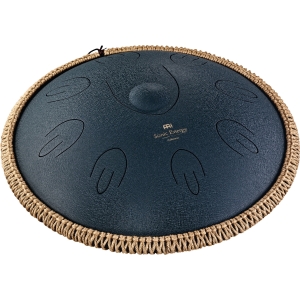 Meinl Sonic Energy Octave Steel Tongue Drum, Marineblau, D Amara, 9 Töne, 16" / 40 cm