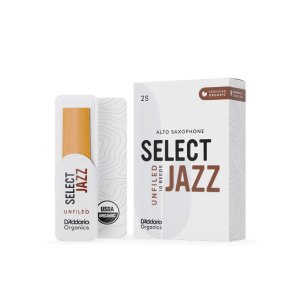 Daddario Organic Select Jazz unfiled Alt Saxophon 10er Schachtel