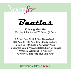 Notenfee Mappe Beatles