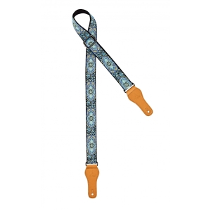 Ortega Ukulelengurt 1390mm Länge | 3,7cm classic blue
