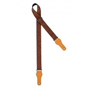 Ortega Baumwoll Ukulelengurt - Länge 1390mm braun