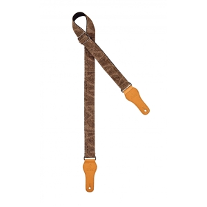 Ortega Denim Ukulelengurt - Länge 1390mm braun