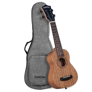 Cascha Ukulele Mahogany Solid verschiedene Größen