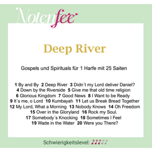 Notenfee Mappe Deep River