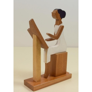 Holzfigur musikalische Typen