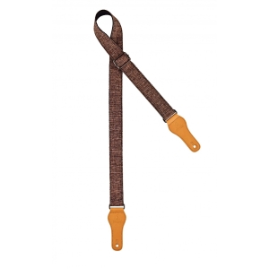 Ortega Baumwoll Ukulelengurt - Länge 1390mm grau