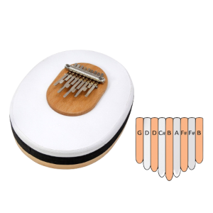 Terre Kalimba Haut-weiß 9 B-Integral