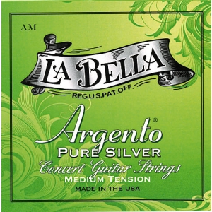 LaBella Argento Pure Silver hard Saitensatz | Konzertgitarre