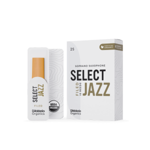 Daddario Organic Select Jazz Filed Sopran Saxophon 10er Schachtel