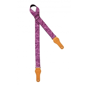 Ortega Denim Ukulelengurt - Länge 1390mm lila