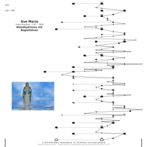 Schubert Ave Maria für Veeh Harfe