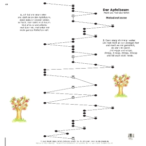 Der Apfelbaum für Veeh Harfe