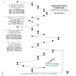 Paule Puhlmanns Paddelboot für Veeh Harfe