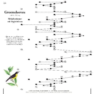 Greensleeves für Veeh Harfe