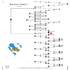 Bayrischer Ländler I für Veeh Harfe