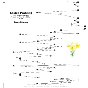 Schubert An den Frühling für Veeh Harfe