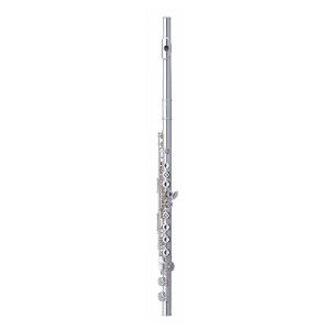 Pearl PF525RE versilbert Mundlochplatte massiv Ringklappen
