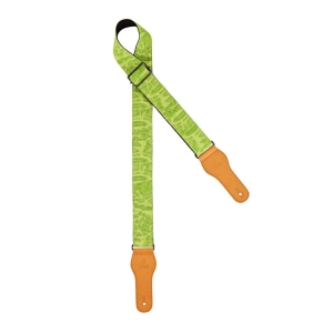 Ortega Gitarrengurt Baumwolle - OCS340 grün