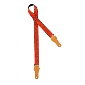Ortega Baumwoll Ukulelengurt - Länge 1390mm orange