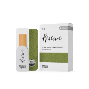 Daddario Organic Reserve Sopran Saxophon 10er Schachtel