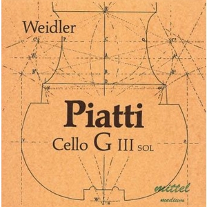 Weidler Piatti Cello weich  C-Saite