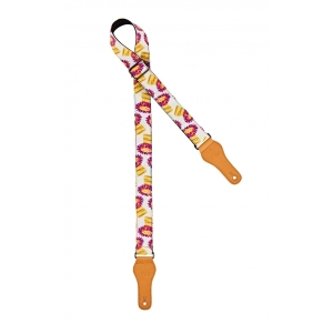 Ortega Ukulelengurt 1390mm Länge | 3,7cm 70's Plats