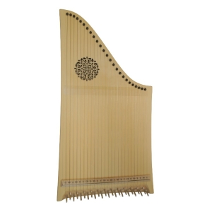 Veeh Harfe® Standard 21100 Natur mit Rosette und Fuss