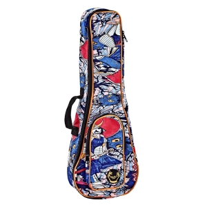 Keiki Gigbag für Ukulele verschiedene Größen mit Schultergurten - Samurai