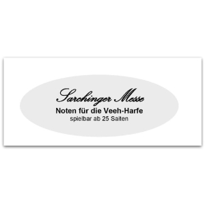 Notenfee Mappe Sarchinger Messe