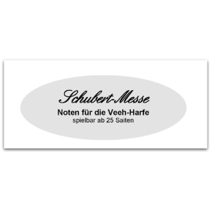 Notenfee Mappe Schubert Messe