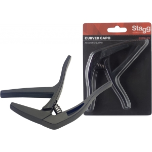 Stagg Kapodaster Western | E-Gitarre schwarz