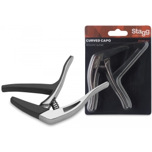 Stagg Kapodaster Western | E-Gitarre chrom