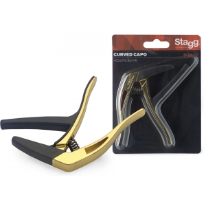Stagg Kapodaster Western | E-Gitarre gold
