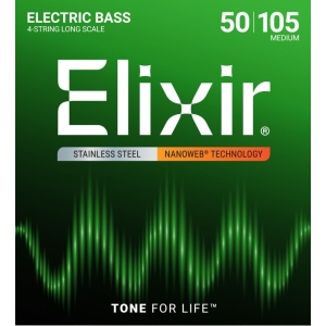Elixir Stainless Steel Saitensatz | E-Bass