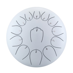U-Turn Steel Tongue Drum 12" 13Töne - EWH