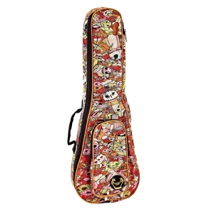 Keiki Gigbag für Ukulele verschiedene Größen mit Schultergurten - Vodoo Puppet