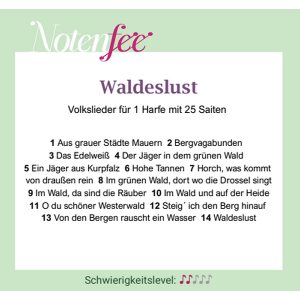 Notenfee Mappe Waldeslust