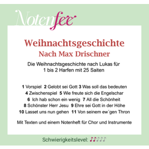 Notenfee Mappe Die Weihnachtsgeschichte