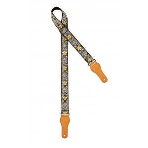 Ortega Ukulelengurt 1390mm Länge | 3,7cm classic yellow