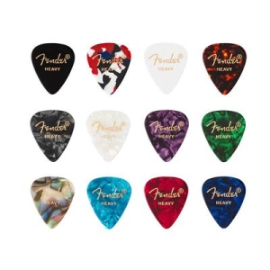 Fender&reg; Celluloid Medley Picks