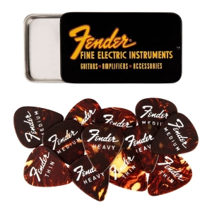 Fender&reg; Fine Electric Pick Tin